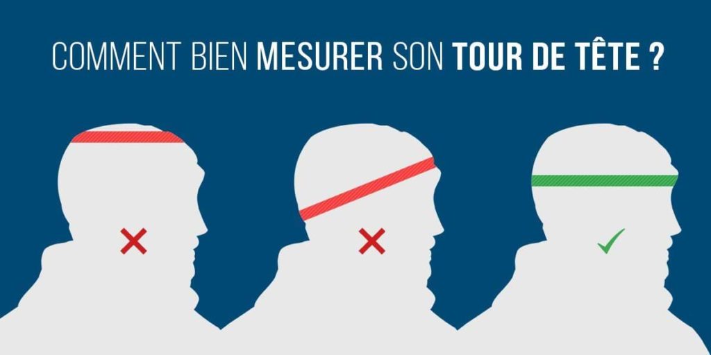 comment mesurer tour de tête taille de casque ski