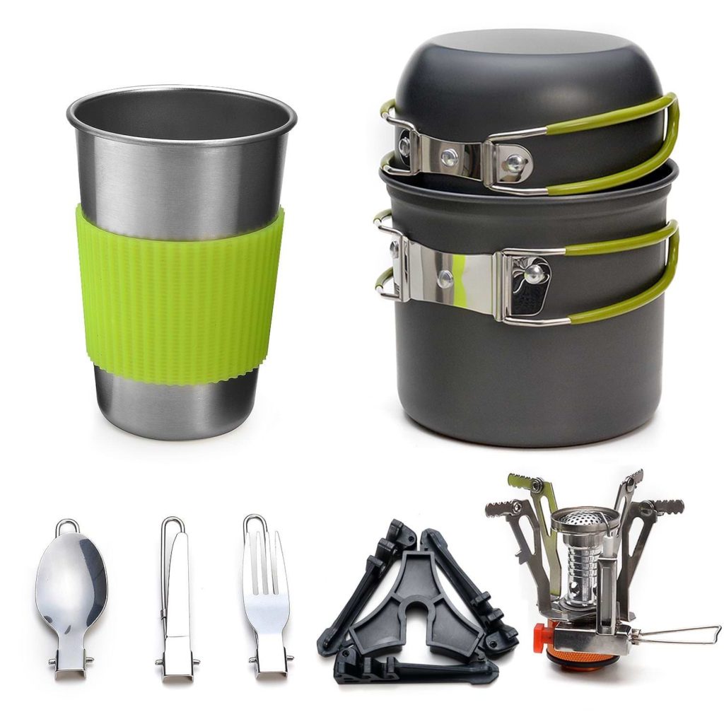 kit complet de cuisine bivouac 