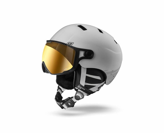 Casque De Ski Avec Visière Intégrée Fenteer - Ajustable (tour De Tête 52-56 Cm) - Coque PC Protection Chocs - Pour Ski, Snowboard, Sports D'hiver