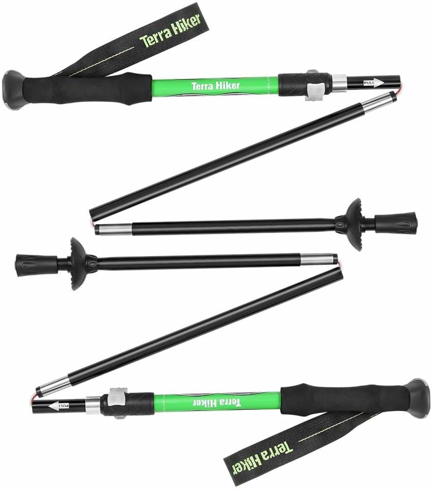 baton de marche pliable