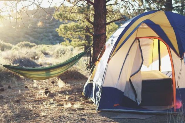 Hamac Double Camper Diamond 3 Vert Foncé - Hideaway Outfitters - Pour 2 Personnes, Kit De Suspension Inclus