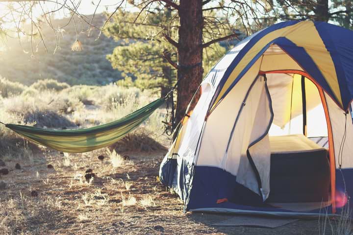 campement hamac camping
