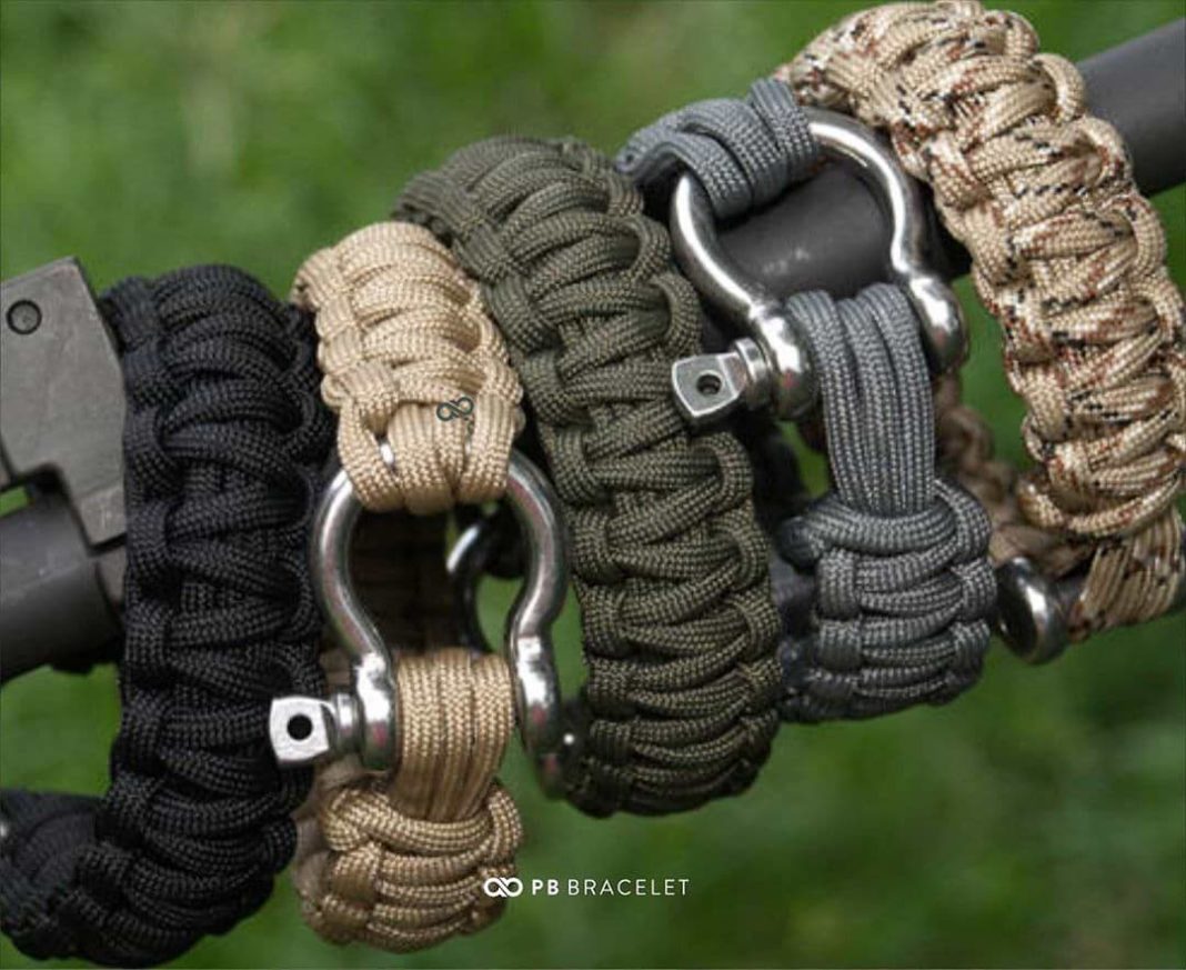 Bracelet Paracord 550 HPA Vert Olive