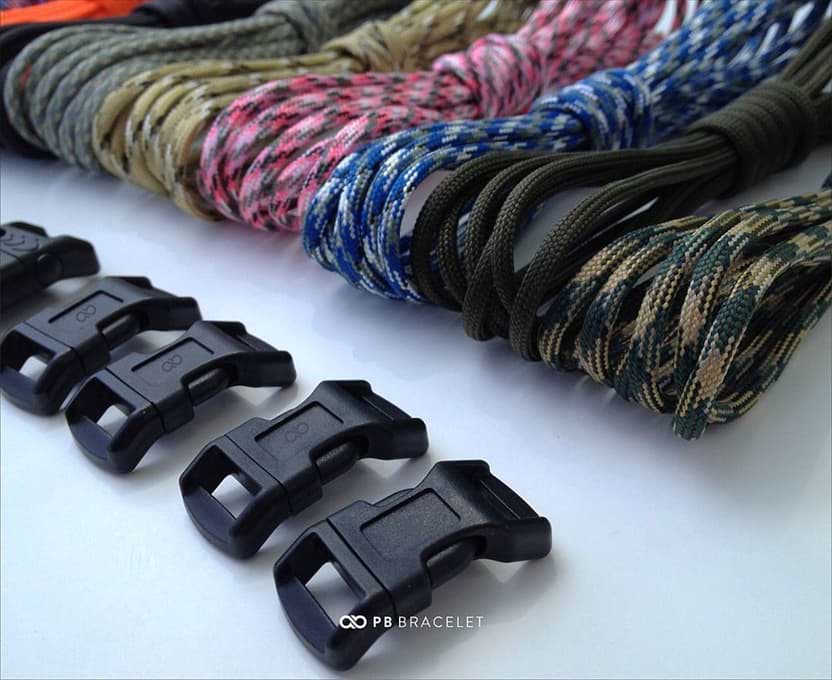 type de paracorde fabrication bracelet survie