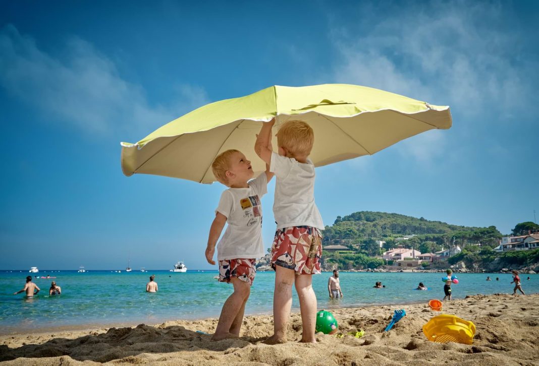 parasol plage anti UV