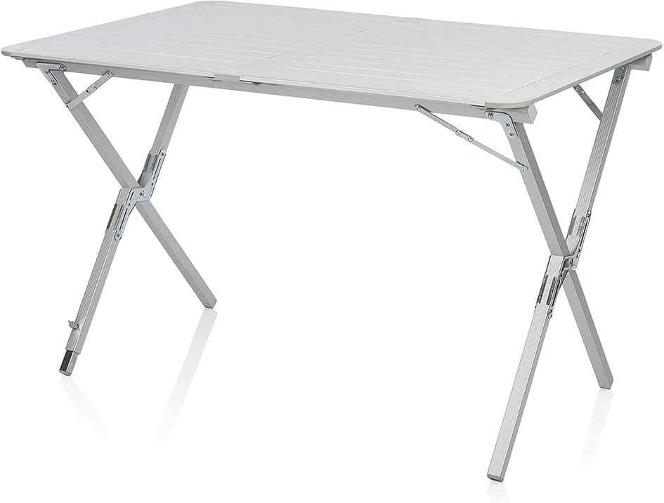 table camping enroulable plateau à enrouler