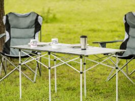 table camping pliante