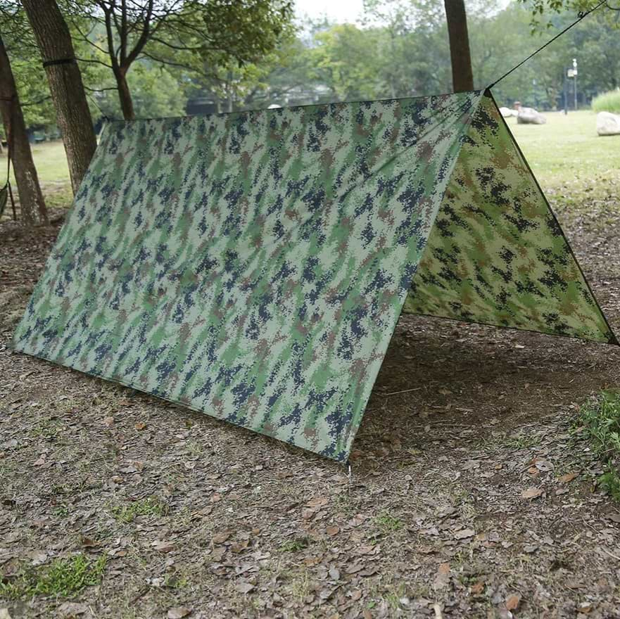 tarp militaire armé camouflage