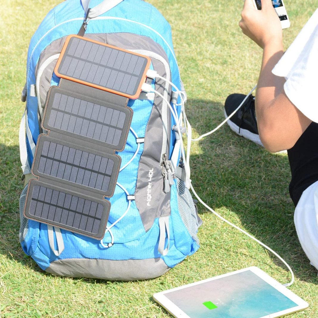 chargeur solaire portable