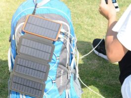 chargeur solaire portable