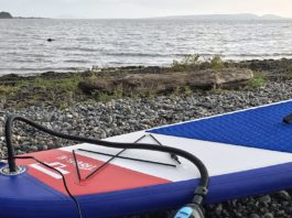 gonfleur électrique paddle pompe air