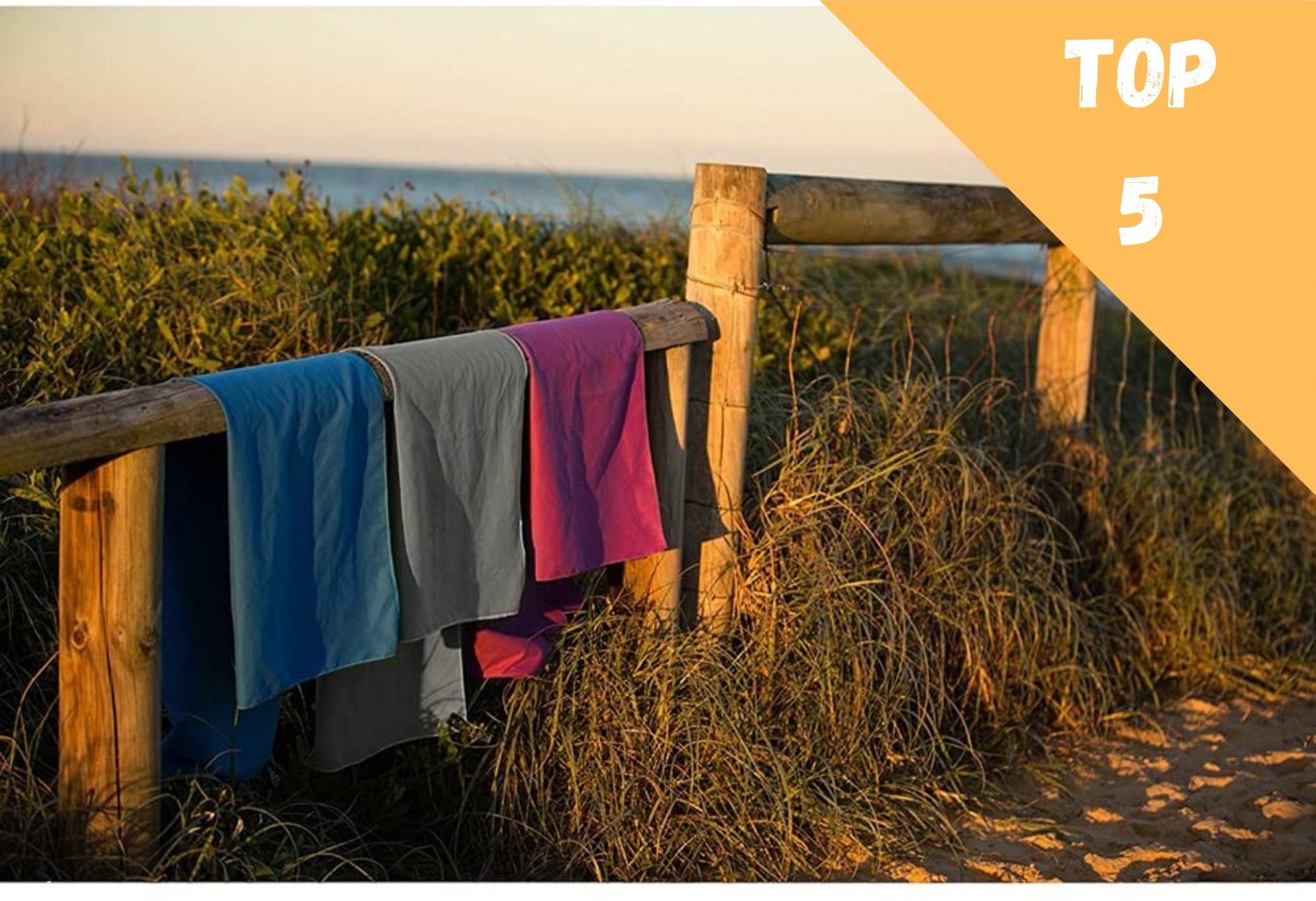 Sport et Camping Sunland serviette microfibre compacte et S/échage Rapide serviette de plage voyage