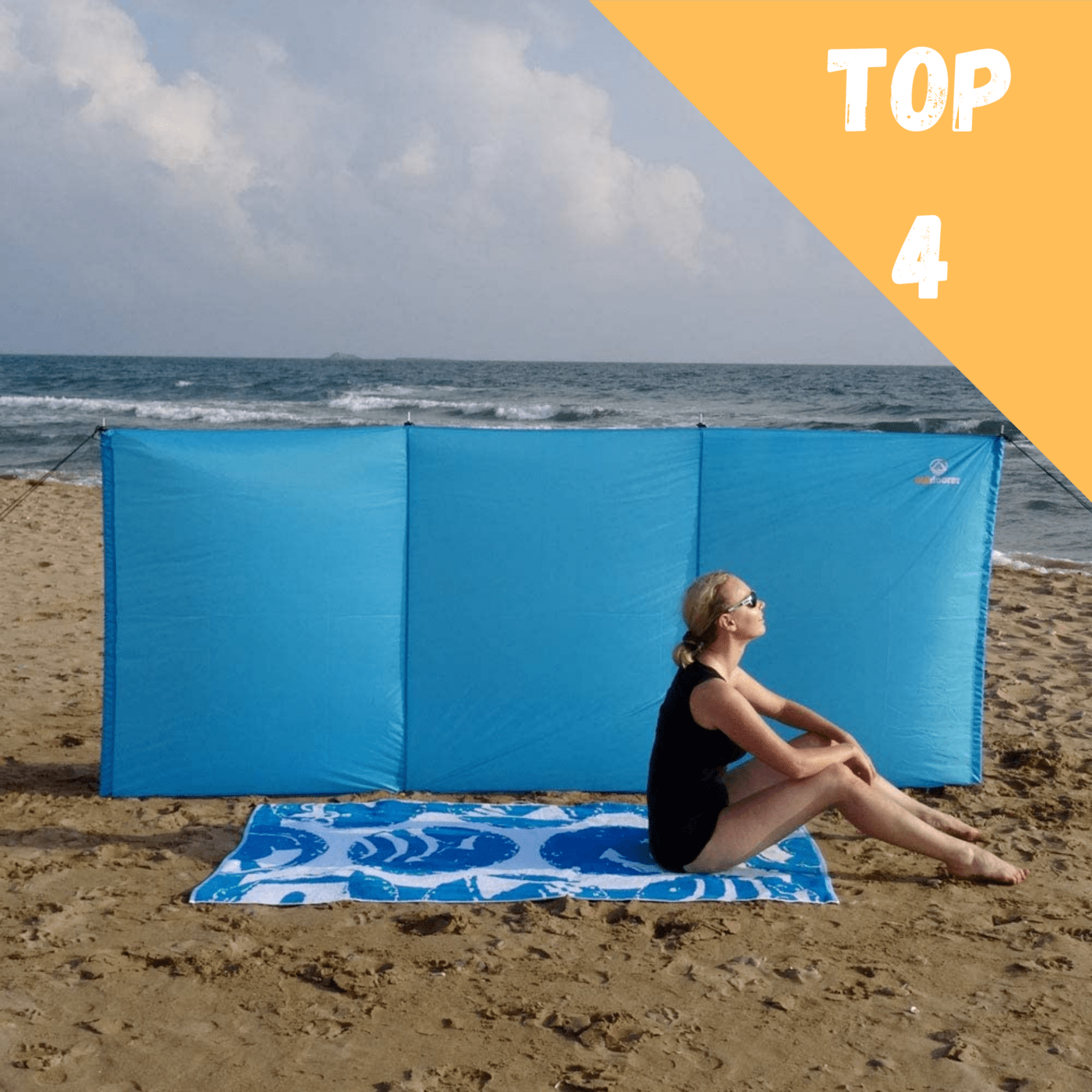 Coupe-vent 5 m pour Plage Jardin Mer Brise Camping regard protection trennenwand 