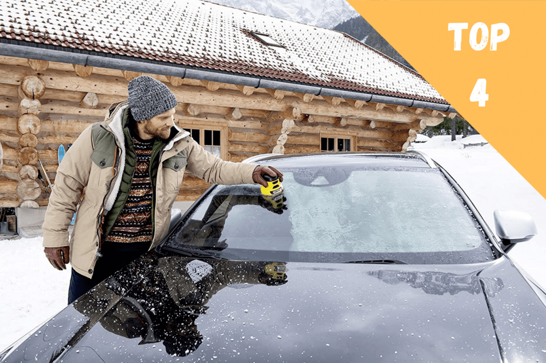 Grattoir de Glace, Multifonctionnel Grattoir Vitre Voiture, Gratte Pare  Brise Pratique Efficace Contre Gel