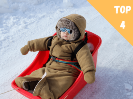 luge bébé enfant