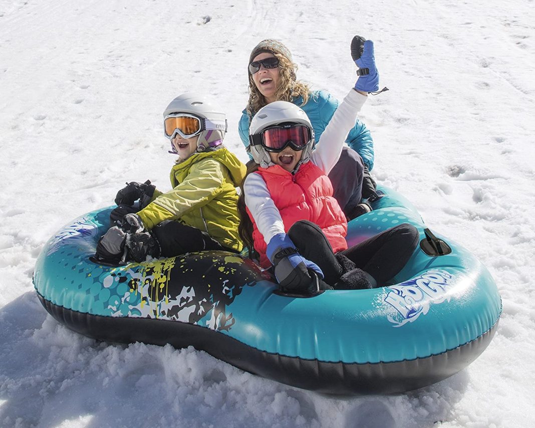 Luge gonflable Pumpslide adulte et enfant WEDZE