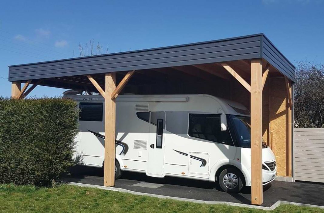 abri carport camping car