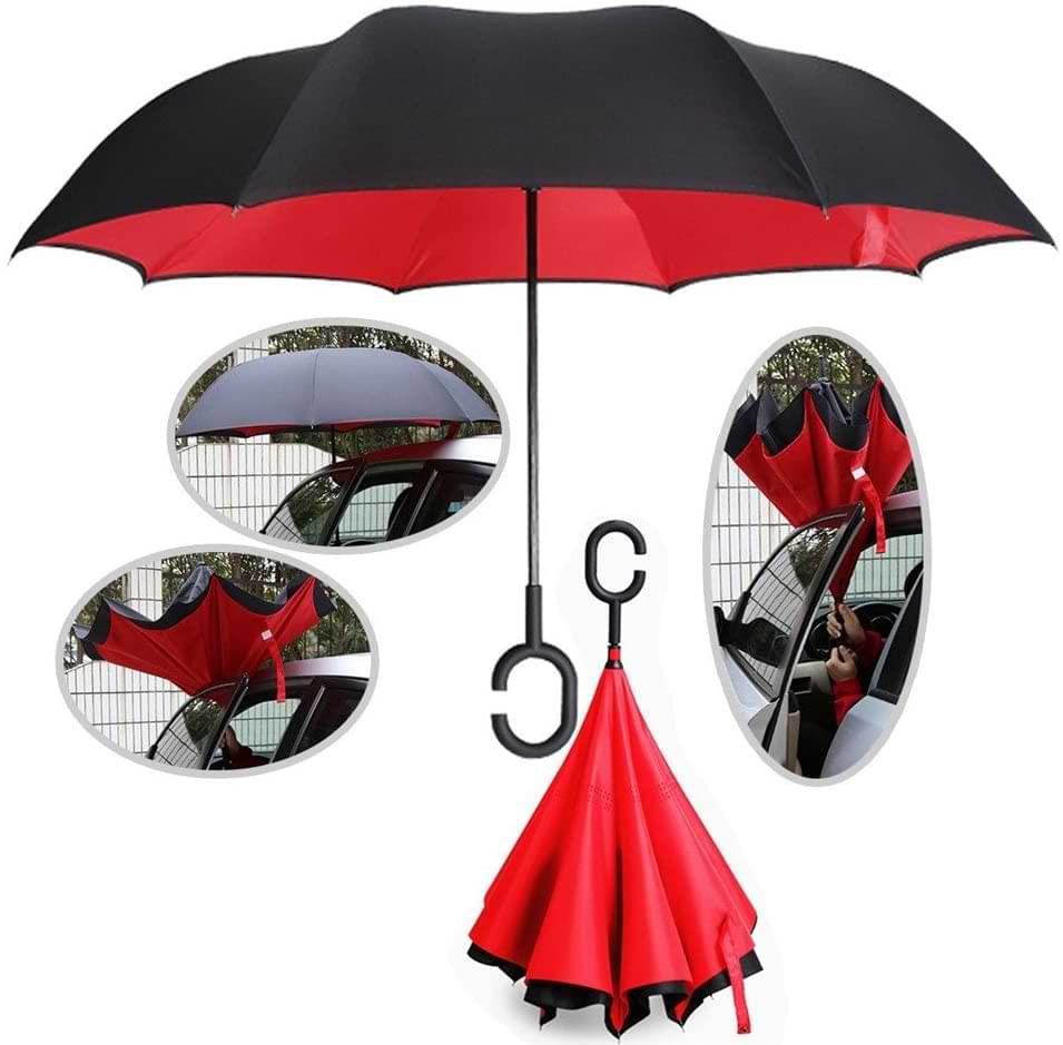 parapluie ouverture inversé