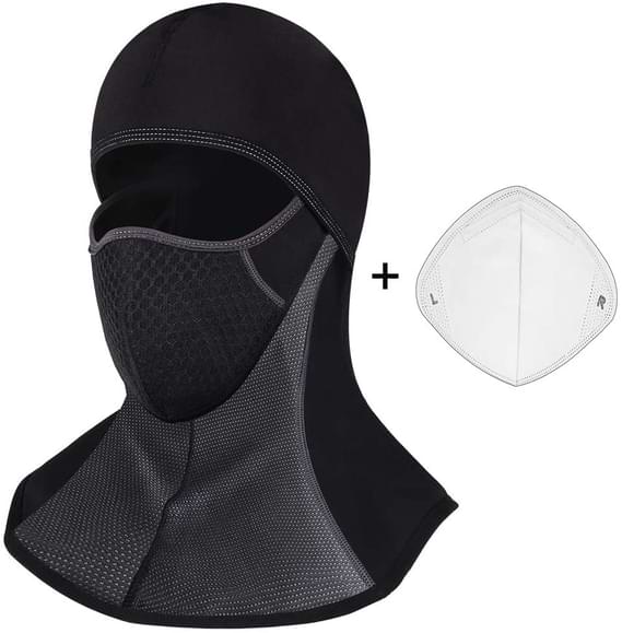 cagoule avec masque intégré anti covid