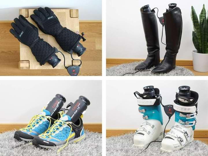 DR.PREPARE Seche Chaussure électrique Sèche Chaussures Ski Pour bottes avec  Chronométrage Pour Sécher Les Chapeaux, Les Chaussures, Les Gants