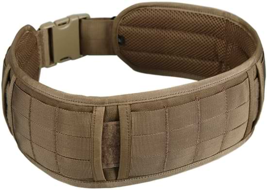 ceinture tactique matelassée confort