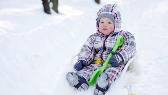 luge bébé sécurité