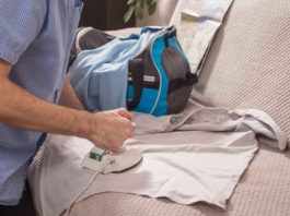 mini fer a repasser de voyage