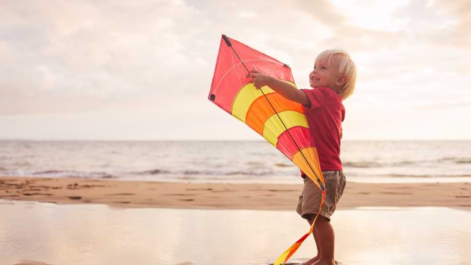 cerf volant enfant