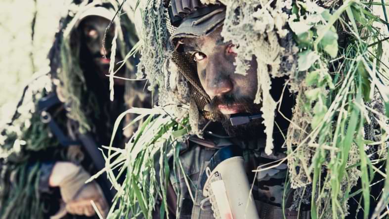 ghillie camouflage chasse