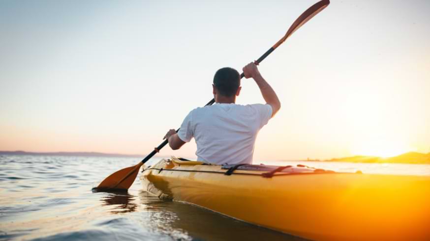 pagaie canoë kayak double
