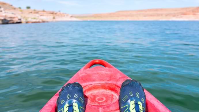 sandale aquatique kayak paddle