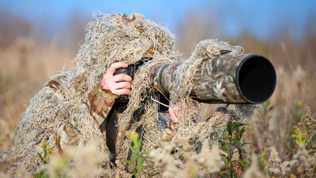 Tenue camouflage ultra légère ghillie chasse armée sniper - camouflage forêt