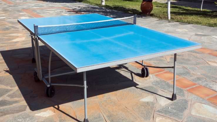 Table de Ping Pong pour l'Extérieur pliable * Tennis de table *