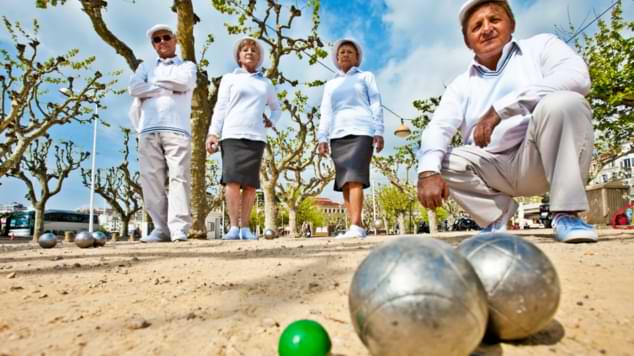 terrain de pétanque compétition