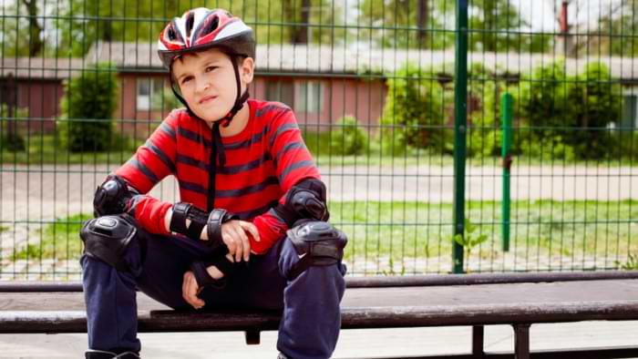 protection sécurité rollers enfant