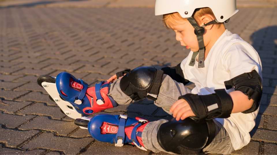 Hikole Patin a Roulette Fille Roller Enfant 4 Roues avec