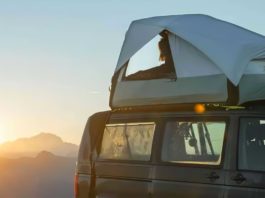 tente de toit VAN500 décathlon quechua gonflable