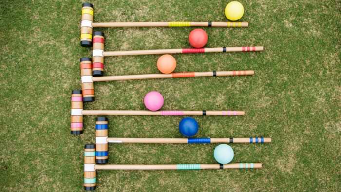 canne bois croquet