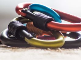 porte clés mousqueton