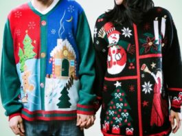 pull de noel moche homme femme