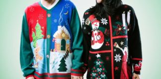 pull de noel moche homme femme