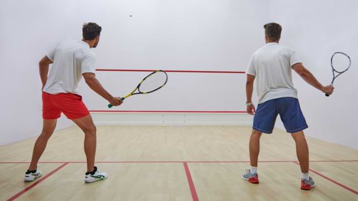joueurs de squash