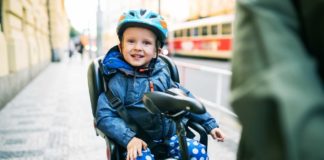 porte bebe velo enfant