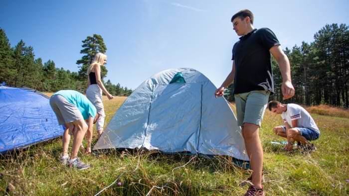 convivialité camping