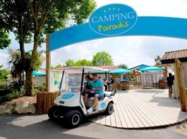 lieu de tournage camping paradis