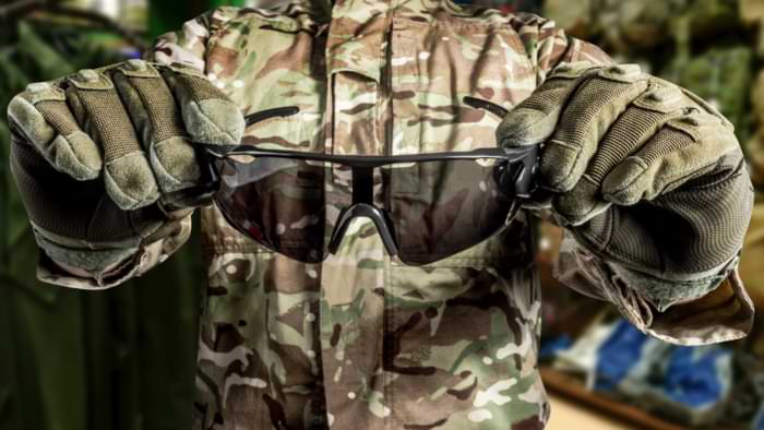 lunette de soleil armée militaire camouflage