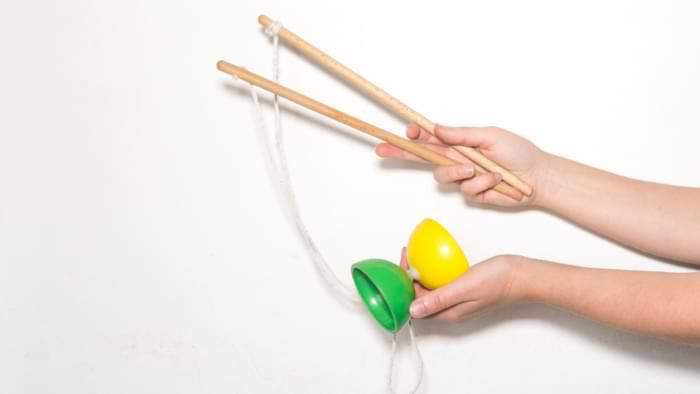 diabolo jeu bois enfant