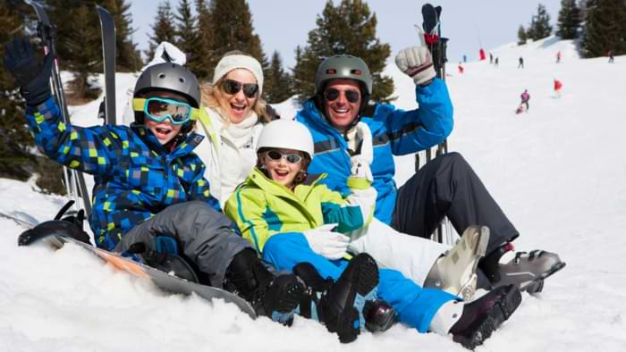 luge enfants parents