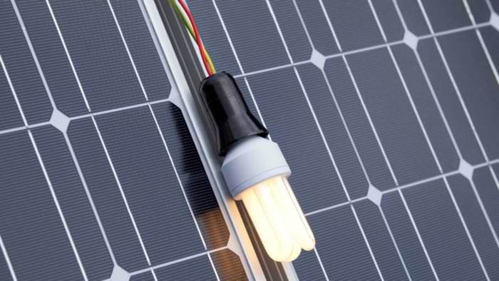 ampoule solaire étanche 