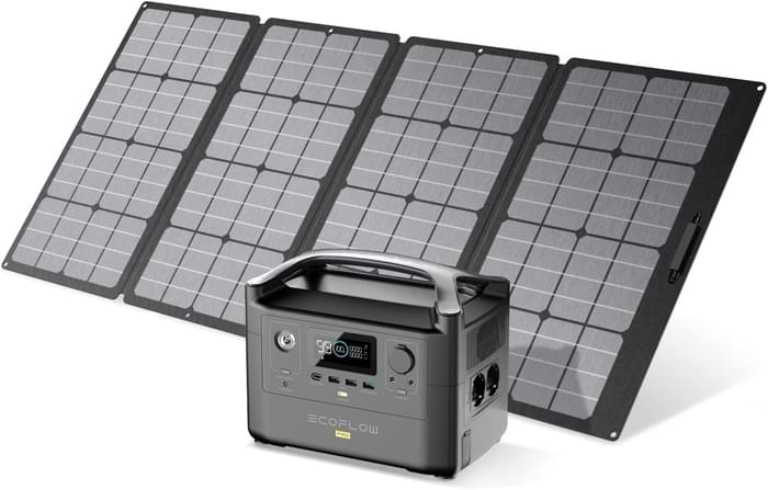 batterie solaire portable puissant ecoflow